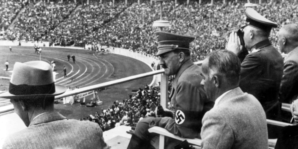Hitlera nacisma propaganda nav iemesls, lai Vācija nevarētu tikt pie simtgades jubilejas spēlēm