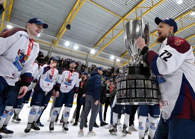 Latvijas čempioni hokejā nākamsezon spēlēs Somijas pēc spēka otrajā līgā