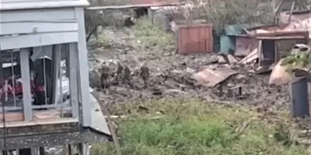 Ar Krievijas kara korespondenta "palīdzību" ukraiņi atraduši un sagrāvuši "Vagner" štābu
