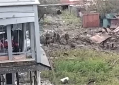 "Vagner" štābs iznīcināts ar precīzu raķešu artilērijas sistēmas "Himars" trāpījumu.