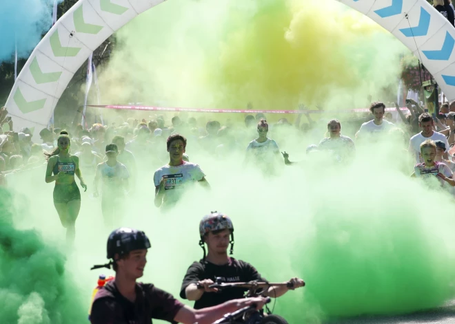 "Jūrmalas krāsu skrējiens" 2022. gada 14. augustā.