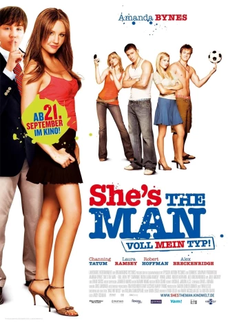 "She's the Man" plakāts.