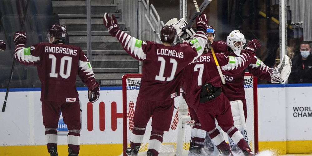 Latvijas U-20 hokejistiem vēsturiskajā ceturtdaļfinālā pretī stāsies zviedri