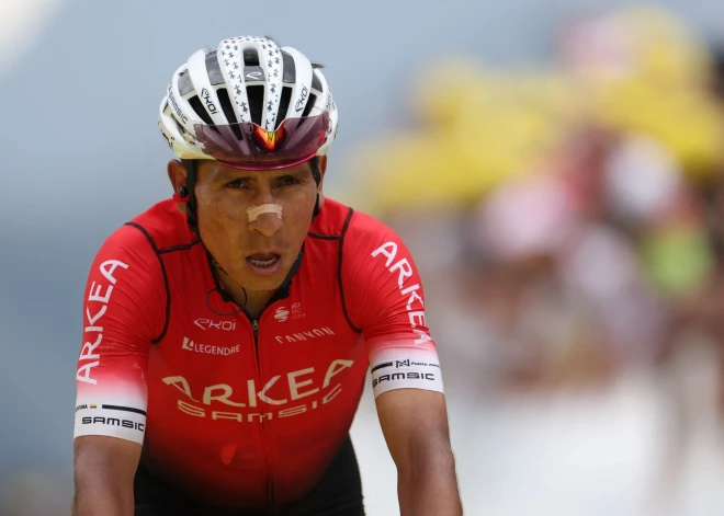 No "Tour de France" diskvalificētais Kintana noliedz, ka būtu lietojis tramadolu un nestartēs Spānijas tūrē