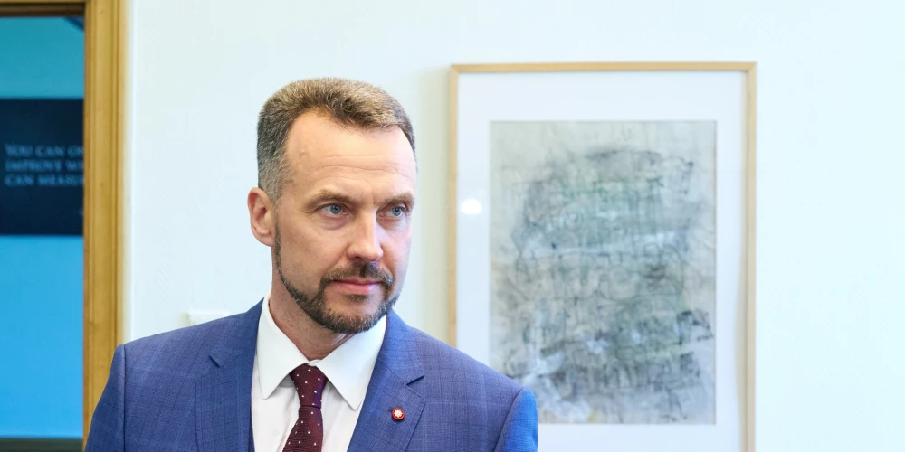 Iekšlietu ministrs Kristaps Eklons.