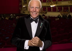 Džordžo Armani operas “Makbets” pirmizrādes vakarā “La Scala” teātrī Milānā 2021. gadā.