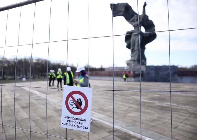 "Okupekļa" teritorijā sāk objekta demontāžas laukuma iekārtošanu