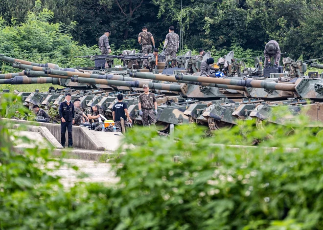 ASV un Dienvidkoreja sāk lielākās kopīgās militārās mācības pēdējo gadu laikā