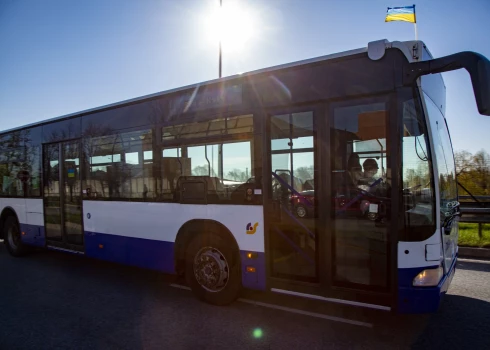 SIA "Rīgas satiksme" autobuss. 