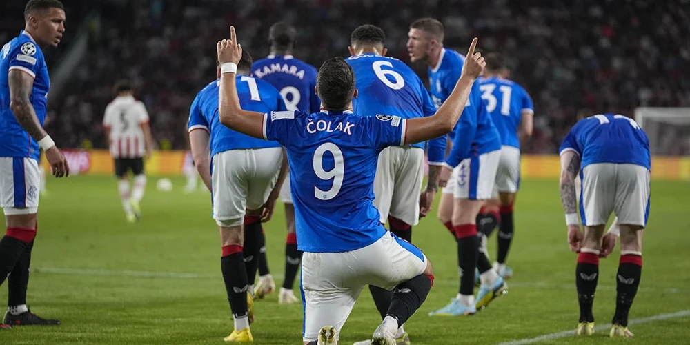 Glāzgovas "Rangers" pēc 12 gadu pārtraukuma atgriežas UEFA Čempionu līgas grupu turnīrā