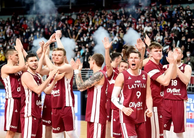 Latvijas basketbola izlase pārpildītā arēnā aizvadīs svarīgu cīņu pret Turciju