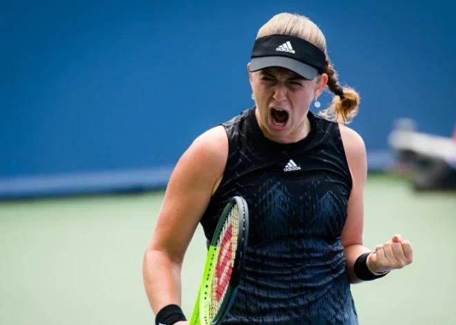 Latvijas tenisiste Ostapenko "US Open" pirmajā kārtā tiksies ar ķīnieti Cjiņveņu Dženu