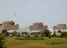 Ukrainas Zaporižjas atomelektrostacijā.