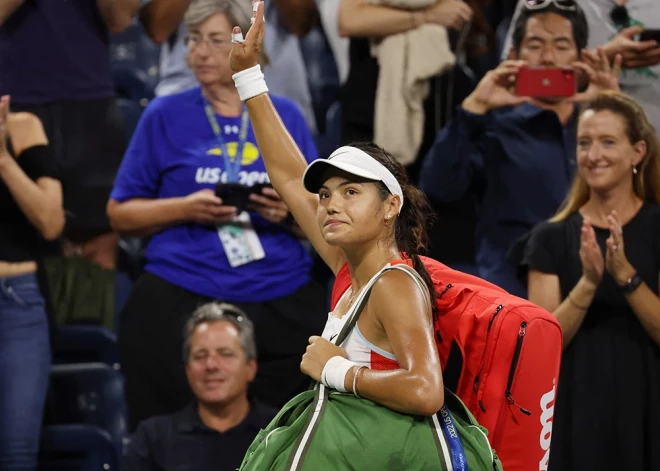 Pagājušā gada čempione Radukanu zaudē "US Open" pirmajā kārta