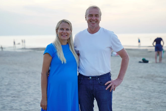 “Šī kundze ir nopietna daktere kodolmedicīnā Kauņas Universitātes slimnīcā," saka Andrejs.