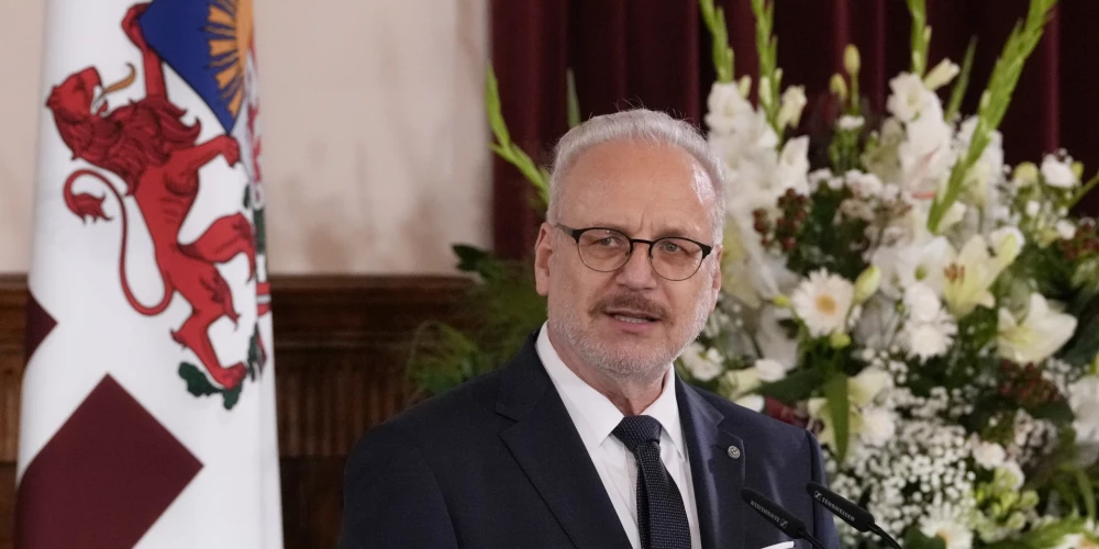 Президент Латвии Эгил Левитс