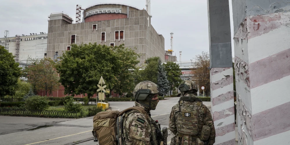 Krievija ļauj diviem IAEA inspektoriem palikt Zaporižjas AES