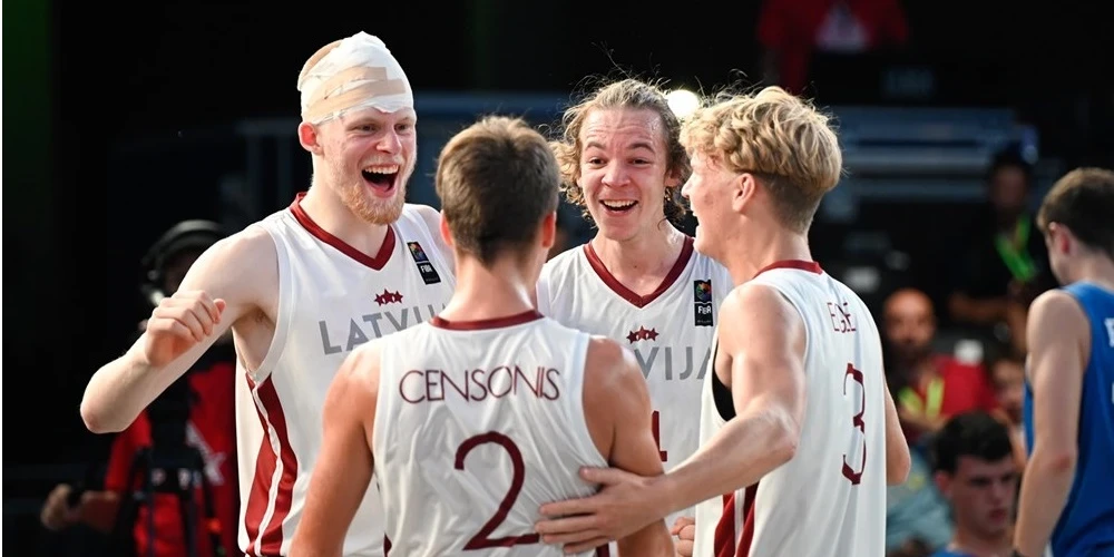 Latvijas 3x3 basketbolisti izcīna Eiropas U-17 čempionāta sudrabu