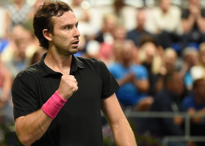 Latvijas vadošais tenisists Ernests Gulbis.