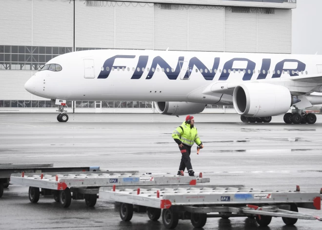 Krievi pamatīgi patraucējuši aviokompānijas "Finnair" darbību