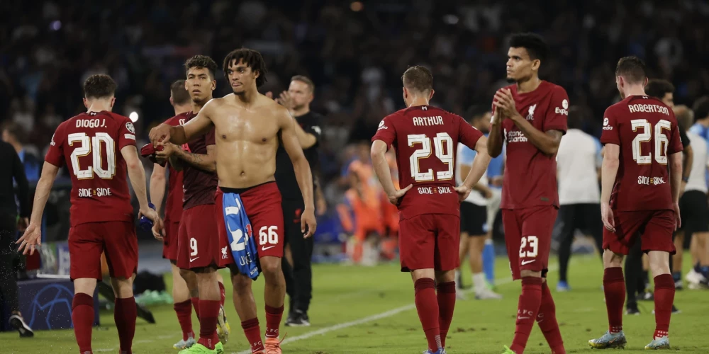 "Liverpool" piedzīvo murgu Maradonas stadionā; "Atletico" laimīga uzvara
