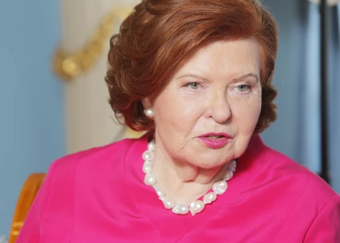Bijusī Valsts prezidente Vaira Vīķe-Freiberga.
