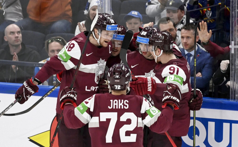 Latvijas hokeja izlase pasaules čempionātu atkal sāks savā laukumā pret Kanādu