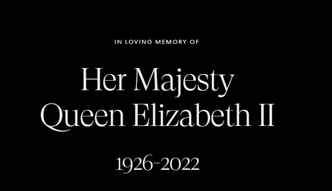 В память о Ее Величестве Королеве Елизавете II