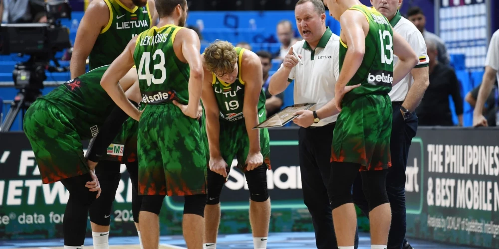 Lietuvas basketbolisti papildlaikā zaudē Spānijai un izstājas no Eiropas čempionāta