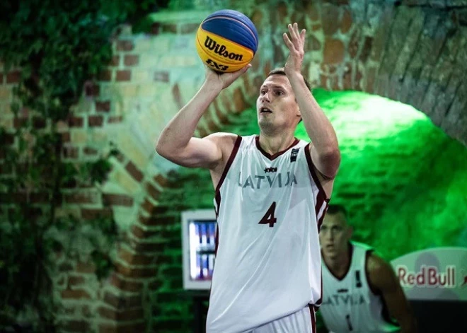 Latvijas 3x3 basketbolisti sasniedz Eiropas kausa pusfinālu