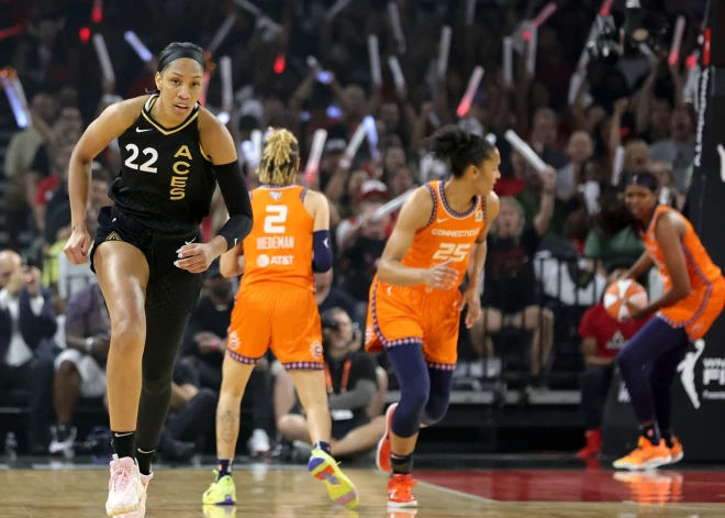 WNBA finālsērija sākas ar "Aces" uzvaru