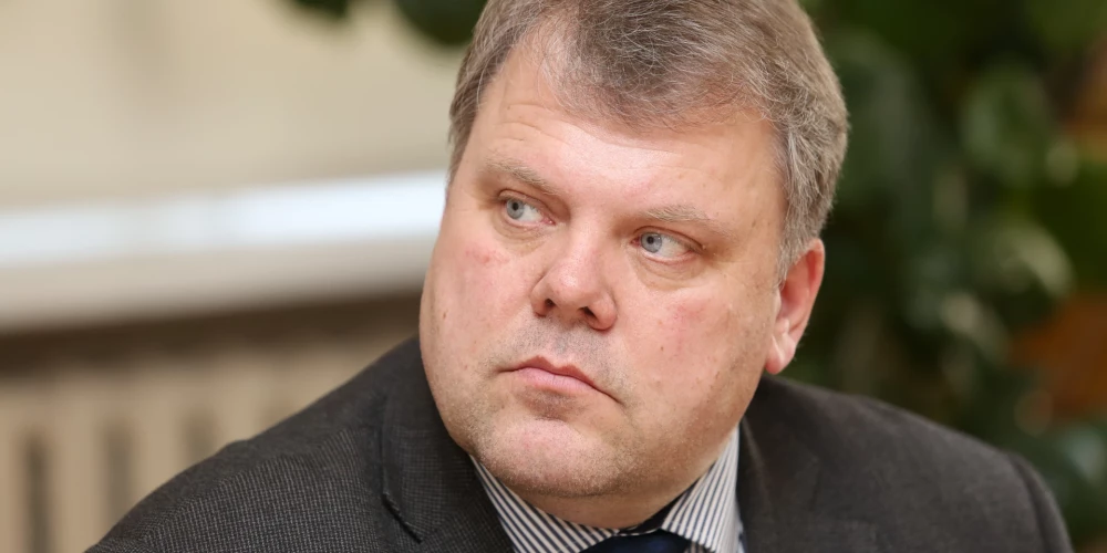  Председатель Латвийского союза самоуправлений Гинтc Каминскис