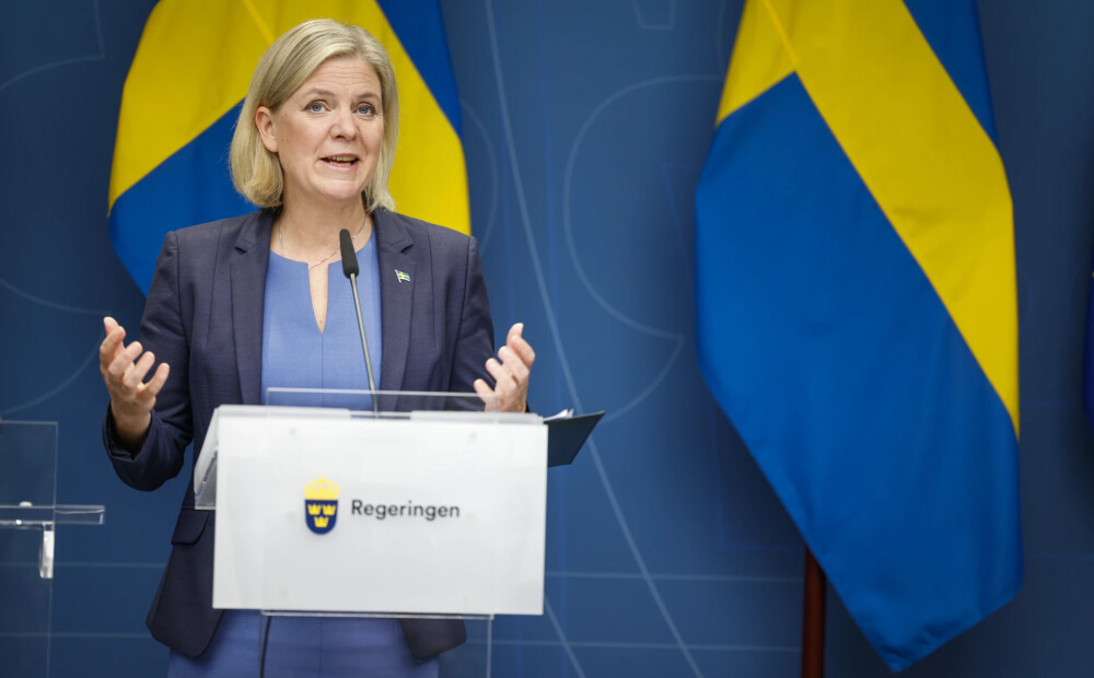 Zviedrijas premjerministre Magdalēna Andešsone atkāpsies pēc zaudējuma vēlēšanās