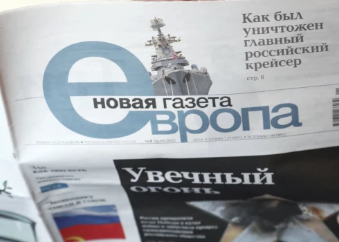 Krievija atņēmusi "Novaja Gazeta" tiesības publicēties internetā