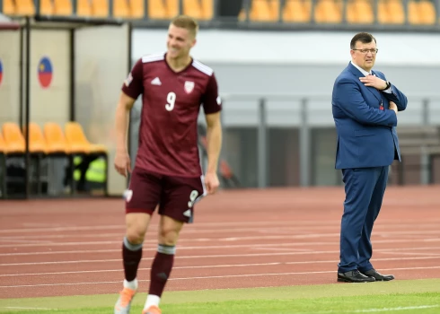 Kazakevičs nosauc sastāvu UEFA Nāciju līgas mačiem septembrī, diskvalificētajam Ozolam vieta nav atradusies