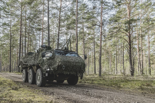 "Patria" bruņumašīnas top tepat Latvijā.