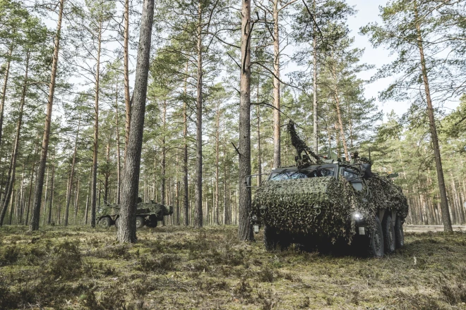 "Patria" bruņumašīnas top tepat Latvijā.