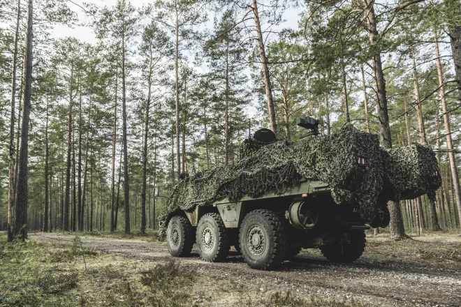 "Patria" bruņumašīnas top tepat Latvijā.