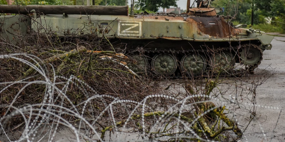 Ukrainas pretuzbrukums Hersonas apgabalā progresē