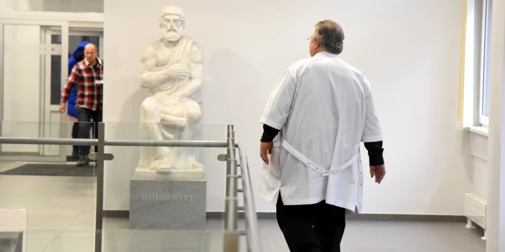 Stacionāra "Gaiļezers" jaunās poliklīnikas telpas.