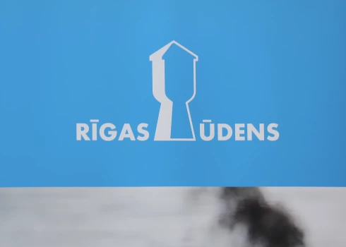 SIA "Rīgas ūdens" logo.