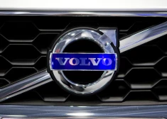 "Volvo" logo. 