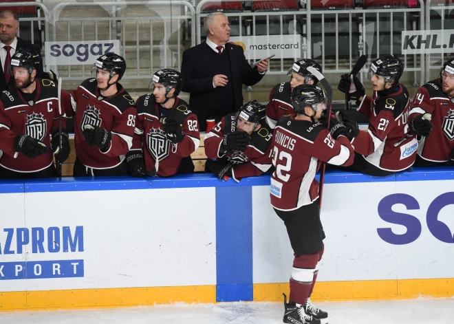 Rīgas "Dinamo" ies secen ierastā KHL nauda par iepriekšējo sezonu