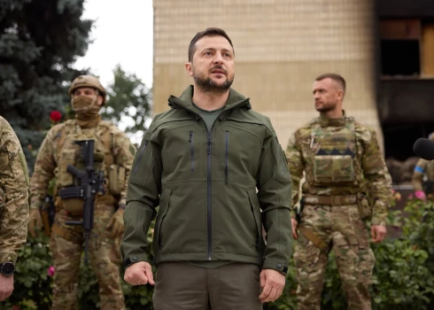 Ukrainas prezidents Volodimirs Zelenskis. 