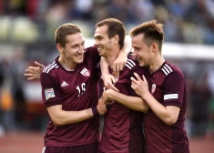 Latvijas futbola izlasei šī gada pēdējais Nāciju līgas mačs savā laukumā