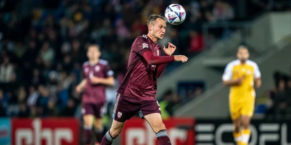 Latvija UEFA Nāciju līgā spēlē neizšķirti pret Andoru, taču nodrošina vietu C līgā