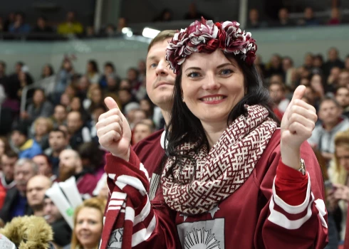 Hokeja līdzjutējiem garastāvoklis ir nedaudz uzlabojies.