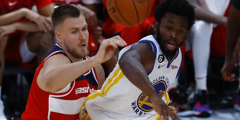 "Wizards" cīņā ar iepriekšējās sezonas čempioni Goldensteitas "Warriors" piekāpās ar 95:104 (25:26, 31:28, 29:20, 10:30).