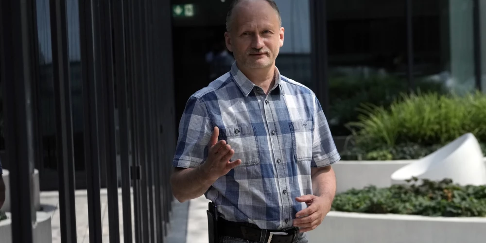 Partijas "Latvijas Krievu savienība" līdzpriekšsēdētājs Miroslavs Mitrofanovs.
