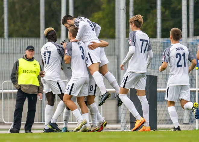 "Valmiera" futbola virslīgā spēlē neizšķirti ar "Daugavpili"